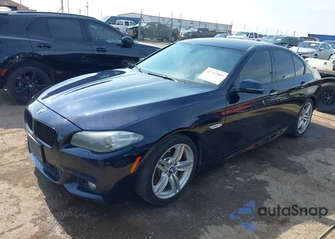 2014 BMW 535 I z USA, uszkodzony, nr VIN WBA5B1C58ED484459